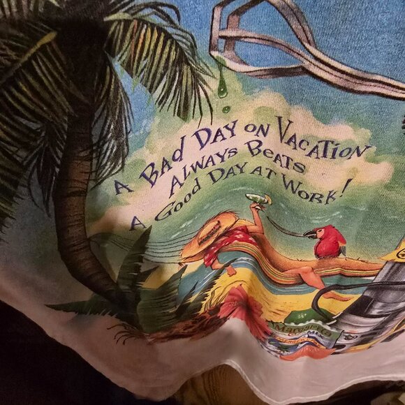 Carribean Soul Oversized T-Shirt Graphic Print - Picture 5 of 8